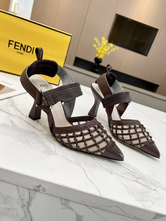 Fendi WOMENS SANDAL heel height 8.5CM 11961-2