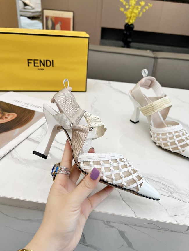 Fendi WOMENS SANDAL heel height 8.5CM 11961-3