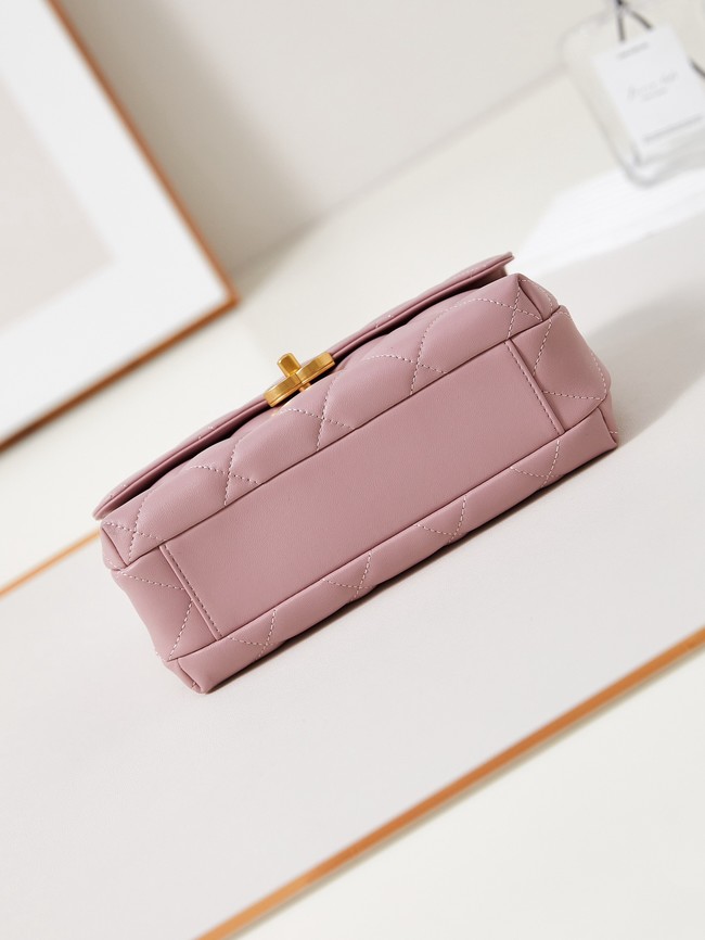 Chanel FLAP BAG AS5011 pink