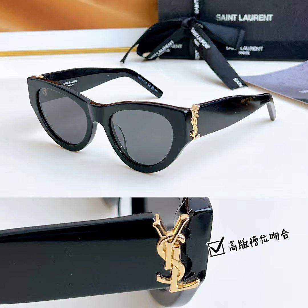 Saint Laurent Sunglasses Top Quality SLS201921 Gold