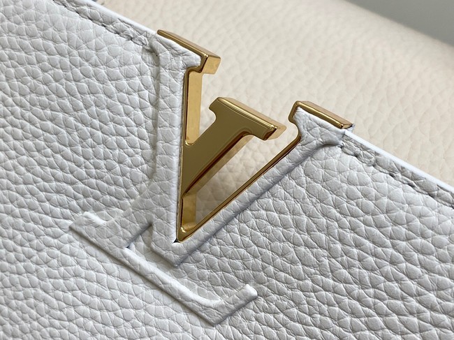 Louis Vuitton Capucines MM M22674 white