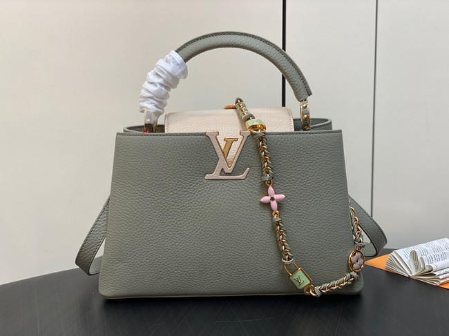 Louis Vuitton Capucines MM M22674 gray