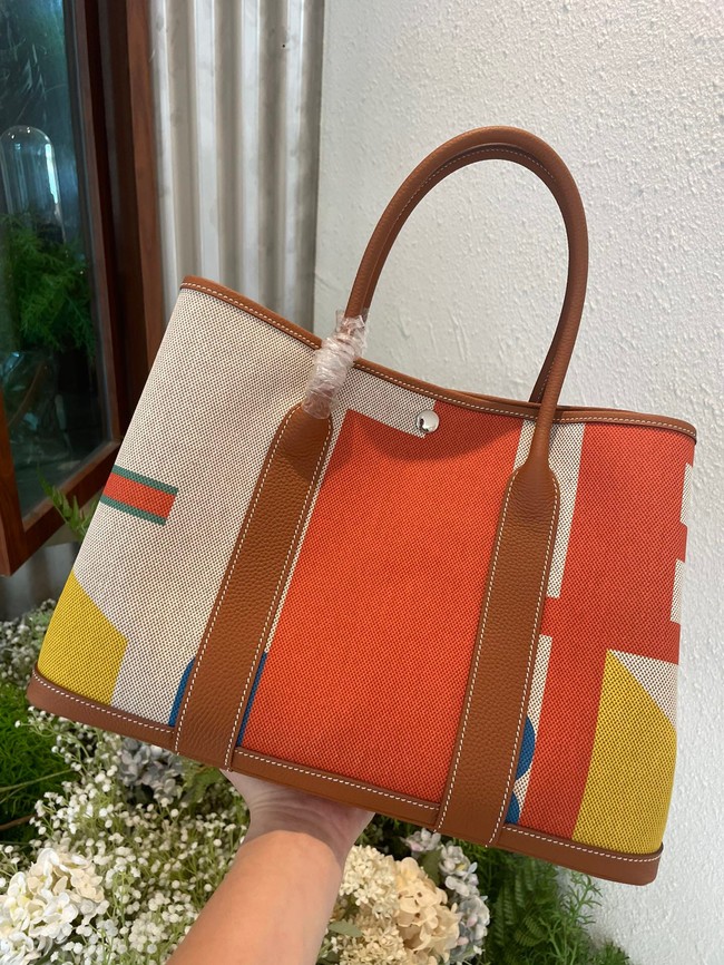 Hermes Garden Party Tote Bags Leather H55698-2