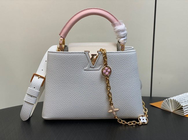 Louis Vuitton Capucines BB M52689 white