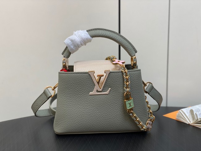 Louis Vuitton Capucines Mini M22916 gray