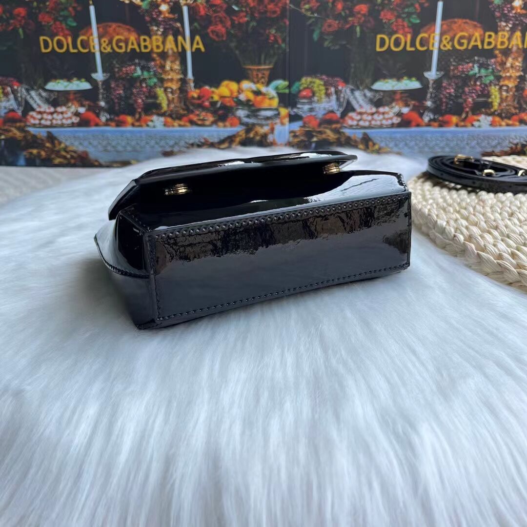 Dolce & Gabbana Patent leather G6002A BLACK