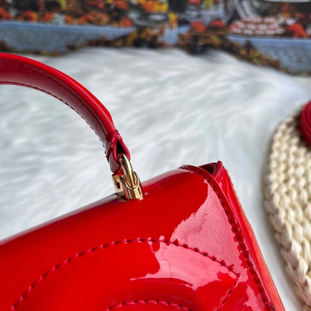 Dolce & Gabbana Patent leather G6002A red