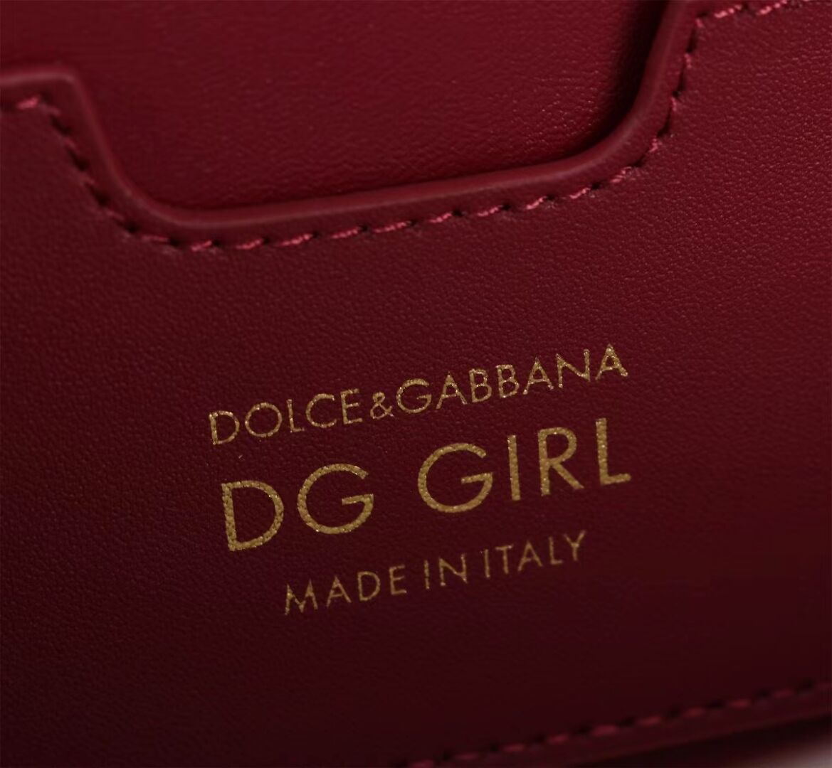 Dolce & Gabbana leather Shoulder Bag G6504 red