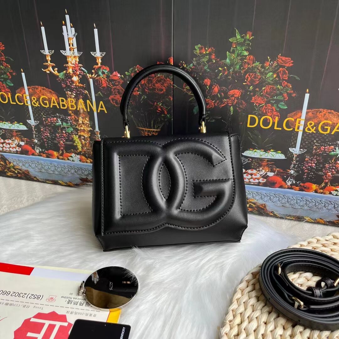 Dolce & Gabbana leather bag G6002 black