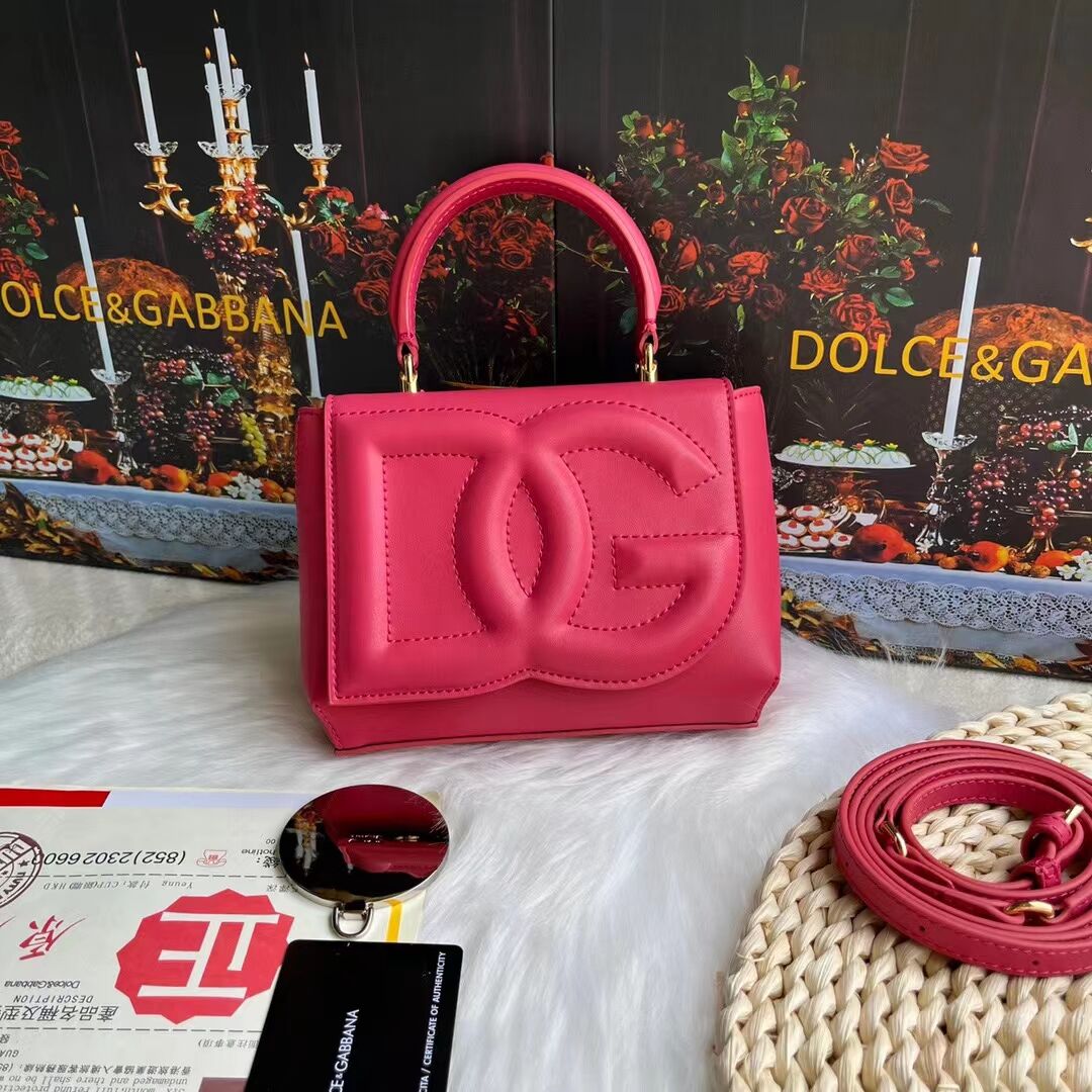 Dolce & Gabbana leather bag G6002 rose
