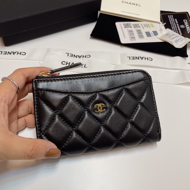 Chanel CLASSIC CARD HOLDER AP3179-3 BLACK