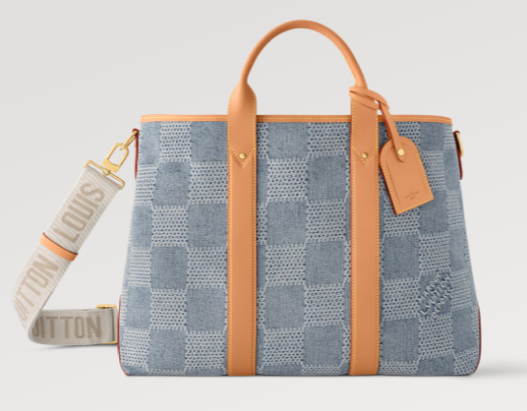 Louis Vuitton Weekend Tote N40702 Blue