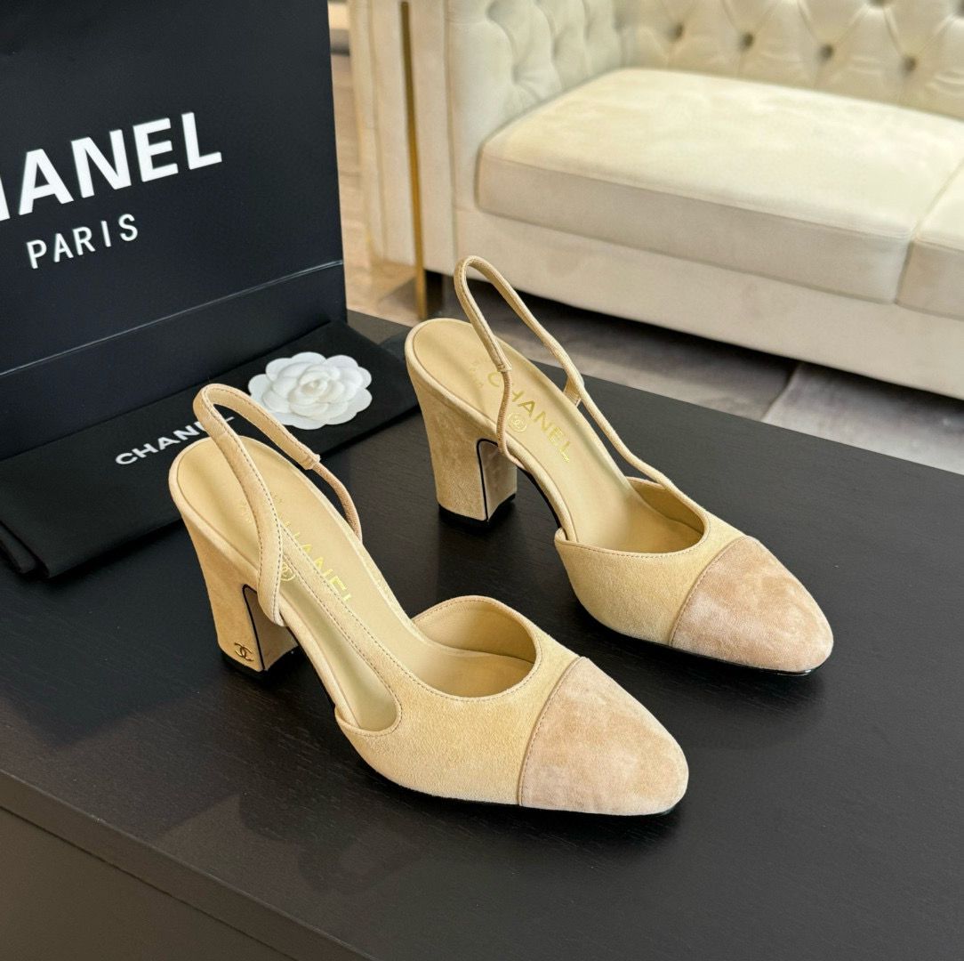 Chanel Sandal 95MM Hight Heels Shoes C50223 Lemon