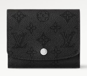 Louis Vuitton Iris Compact Wallet M62542 black