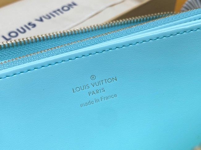 Louis Vuitton Zippy Wallet M61867 blue