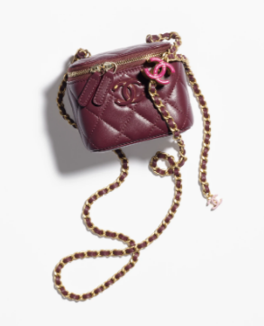 CHANEL CLUTCH WITH CHAIN AP3941 Dark Burgundy