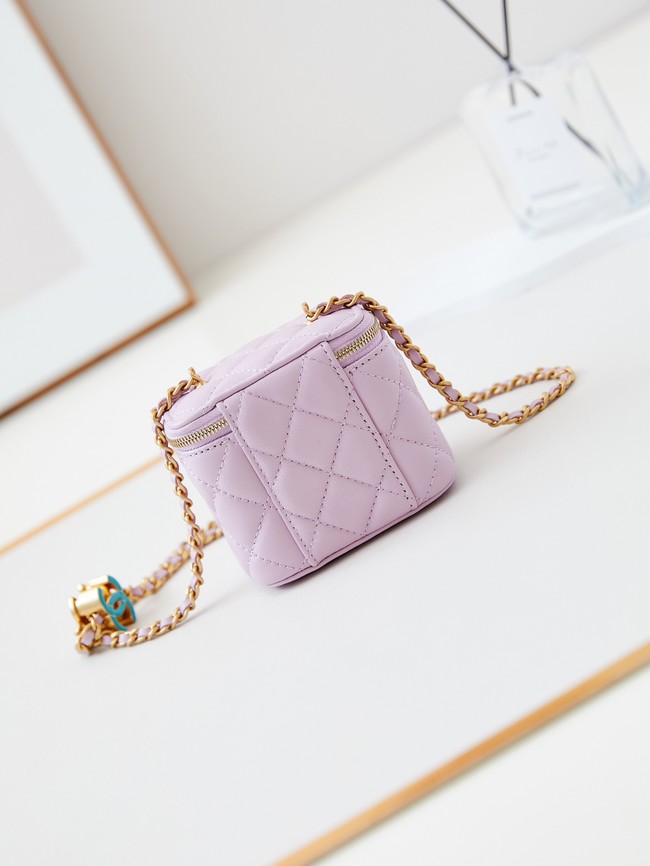 CHANEL CLUTCH WITH CHAIN AP3941 light pink