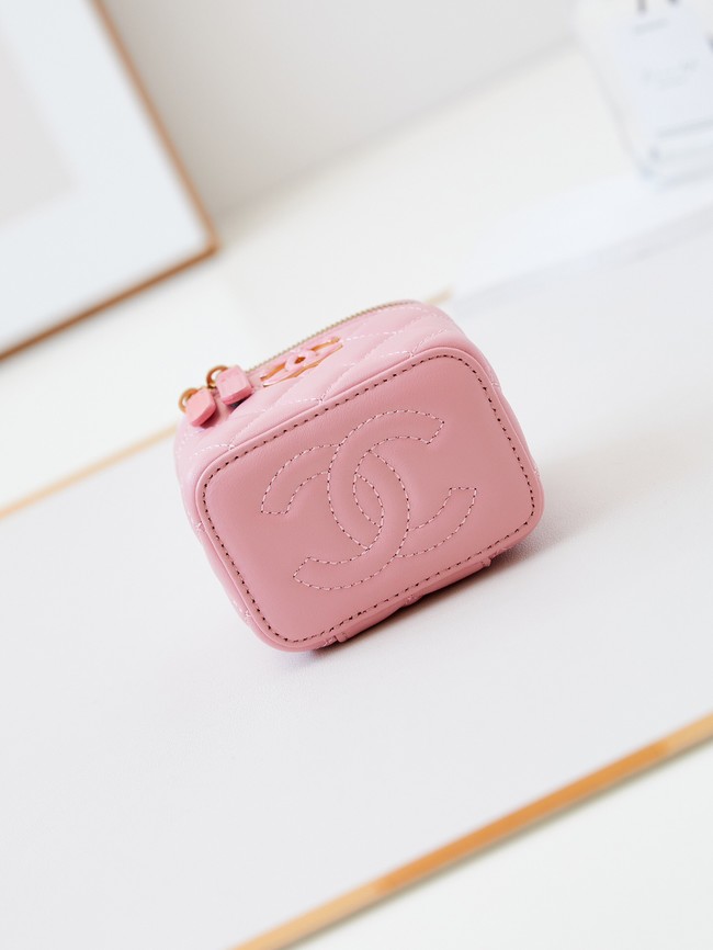 CHANEL CLUTCH WITH CHAIN AP3941 pink