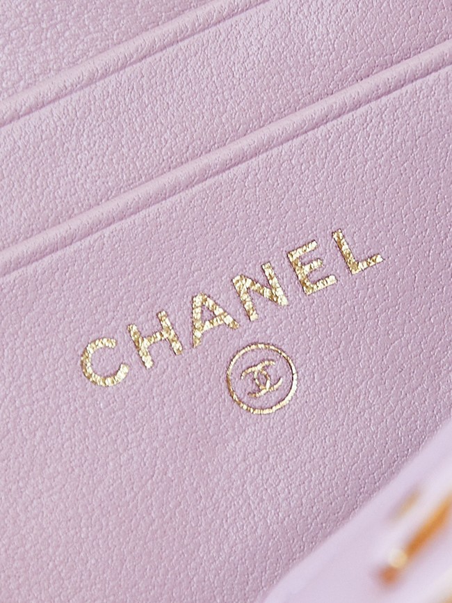 CHANEL MINI CLUTCH  AP3940 light pink