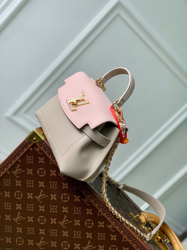 Louis Vuitton LOCKME EVER BB M23442 gray&pink