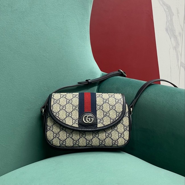 Gucci OPHIDIA GG MINI SHOULDER BAG 772239 Blue