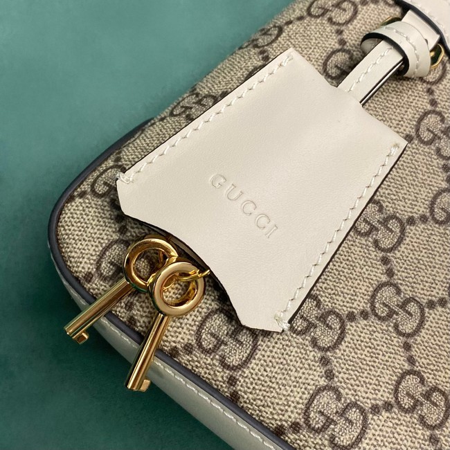 Gucci PADLOCK SMALL SHOULDER BAG 811705 white