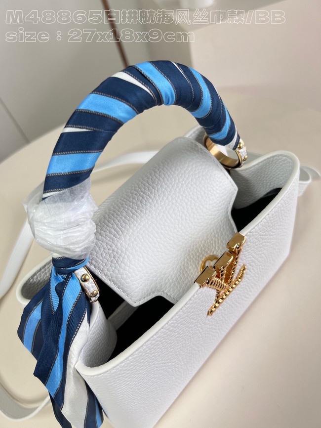 Louis Vuitton Capucines BB M94755 Snow