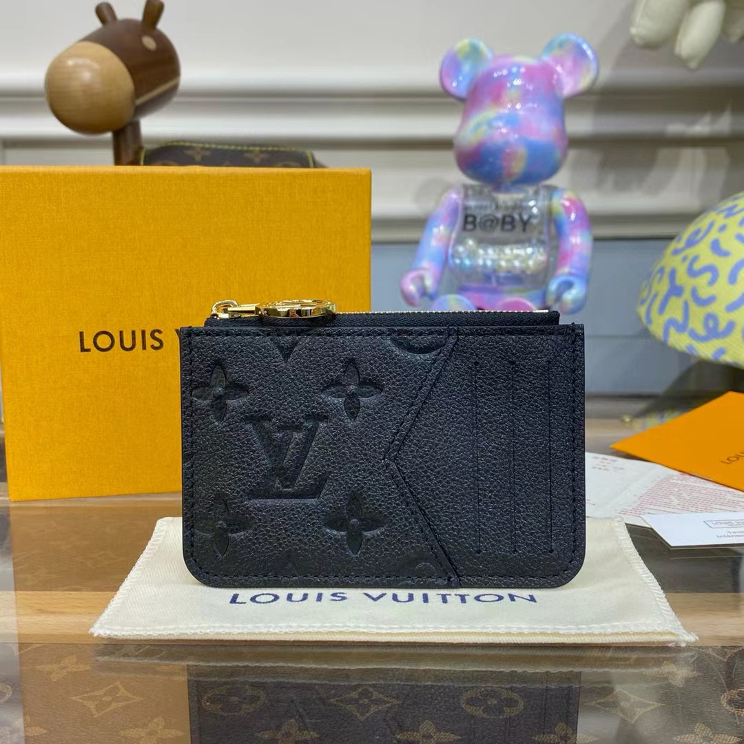 Louis Vuitton Romy Card Holder M81883 black