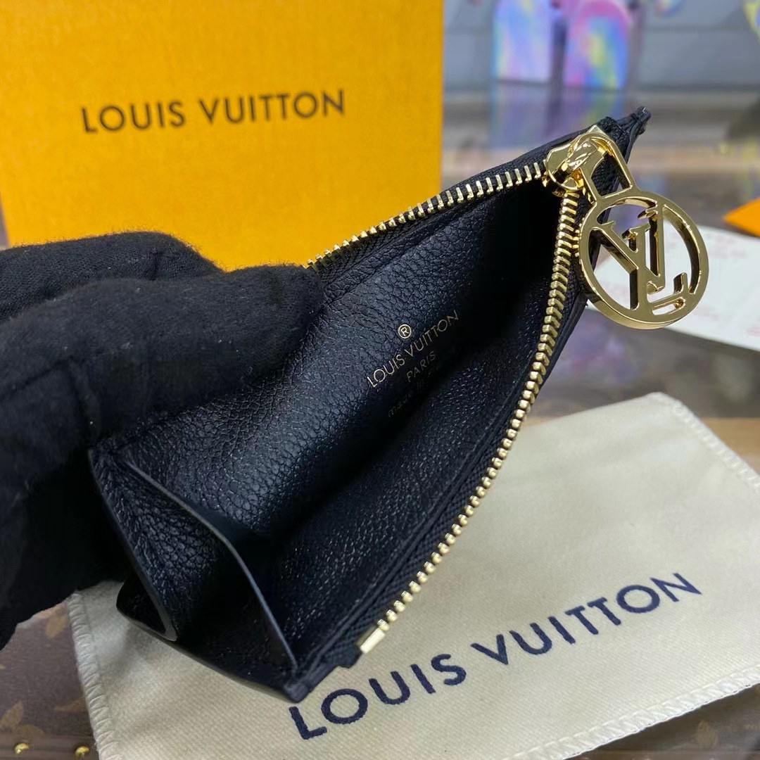 Louis Vuitton Romy Card Holder M81883 black