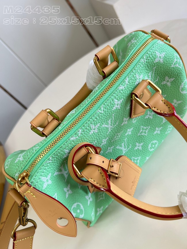 Louis Vuitton NEW Speedy P9 Bandouliere 25 M11561 green