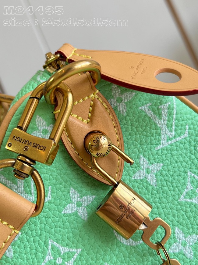 Louis Vuitton NEW Speedy P9 Bandouliere 25 M11561 green