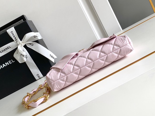 Chanel 24A CLUTCH WITH CHAIN AP4027 pink