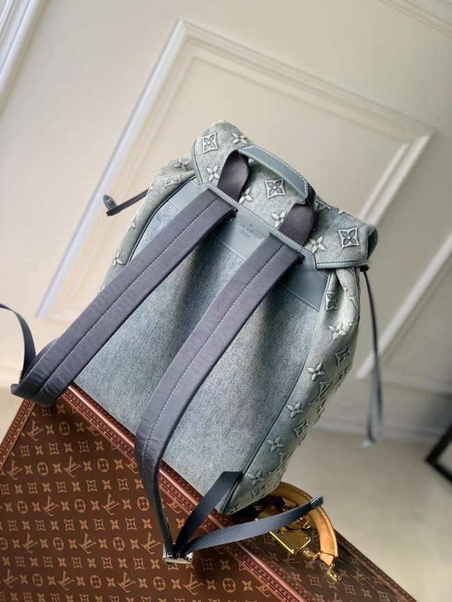 Louis Vuitton Discovery Backpack M22534 Denim