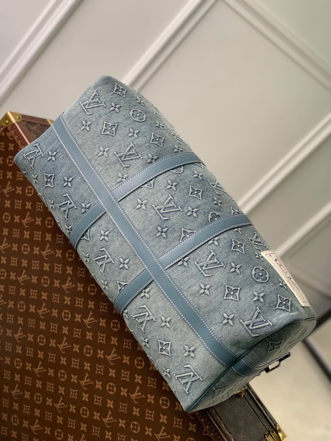 Louis Vuitton Keepall Bandouliere 50 M22532 Denim