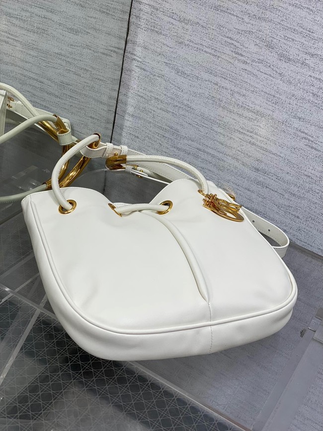 Dioriviera Medium Dior Nolita Bag Calfskin M2312UBGQ white