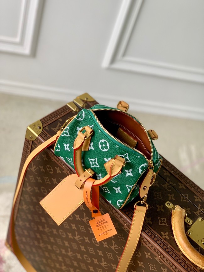 Louis Vuitton Speedy 18 Bandouliere Damier Pop M40595 green