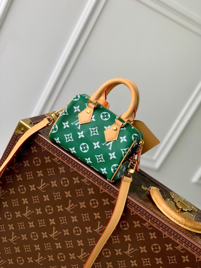 Louis Vuitton Speedy 18 Bandouliere Damier Pop M40595 green