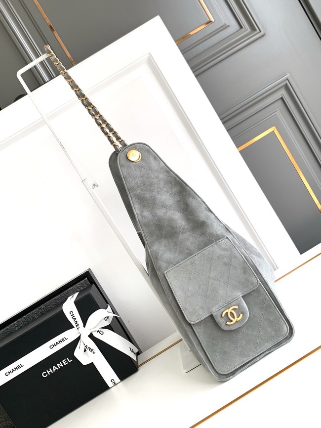 Chanel 25A Shoulder Bag 99921 gray