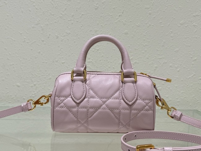 Dior Groove 16 Mini Bag Macrocannage Calfskin S4000UB pink