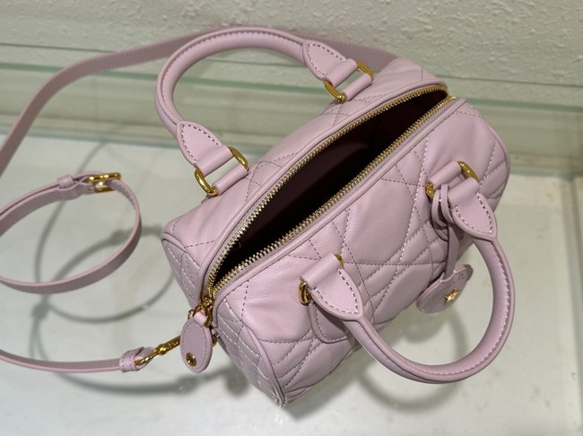 Dior Groove 20 Bag Dusty Macrocannage Calfskin M1364UBO pink