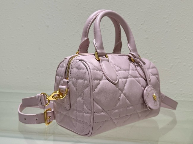 Dior Groove 20 Bag Dusty Macrocannage Calfskin M1364UBO pink