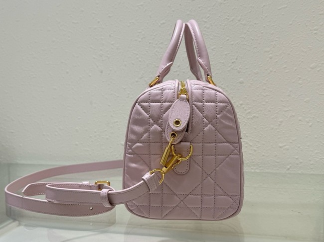 Dior Groove 25 Bag pink Macrocannage Calfskin M1365UB