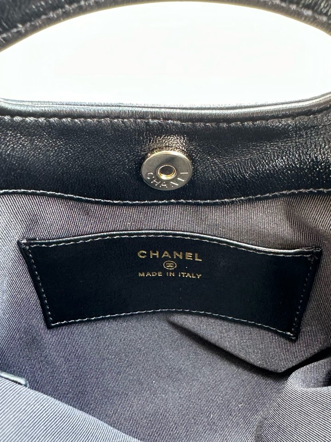 CHANEL 31 MINI SHOPPING BAG AS4133 Dark Beige & Black