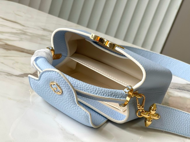 Louis Vuitton Capucines Mini M24574 light blue