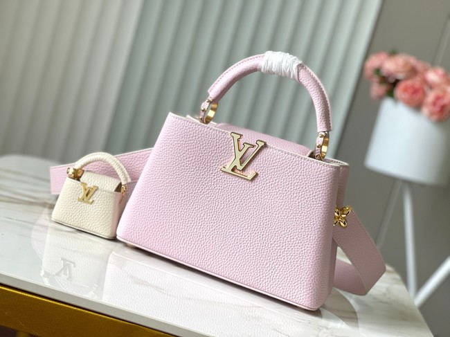 Louis Vuitton Capucines BB M24575 light pink