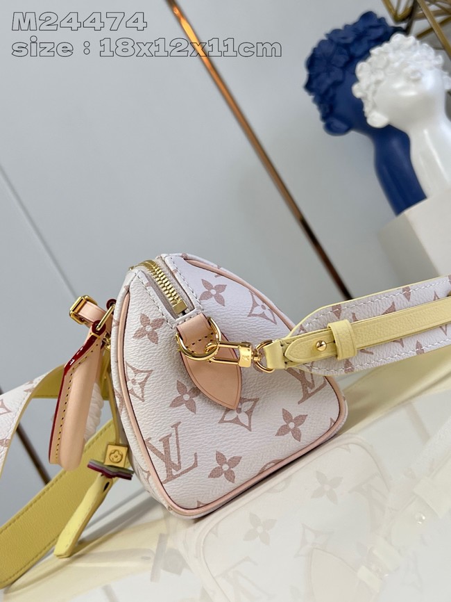 Louis Vuitton Speedy Bandouliere M24474 Mastic Cream