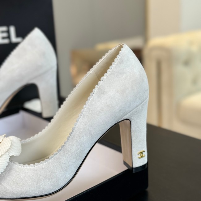 Chanel Shoes Heel height 8 cm Lambskin 55218-1