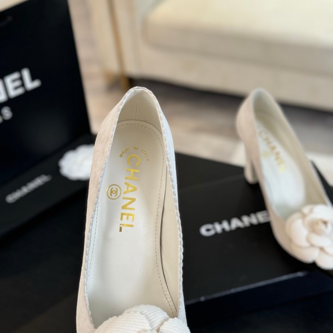 Chanel Shoes Heel height 8 cm Lambskin 55218-1