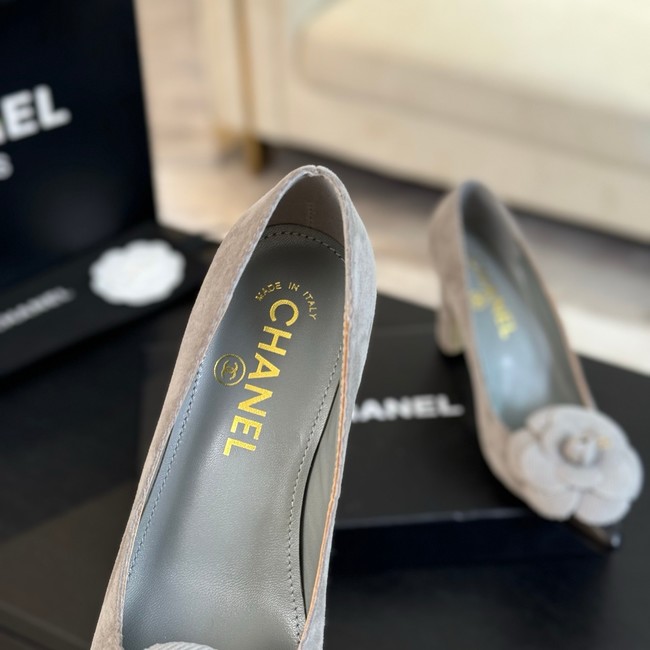 Chanel Shoes Heel height 8 cm Lambskin 55218-2