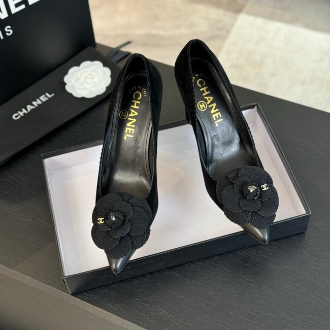 Chanel Shoes Heel height 8 cm Lambskin 55218-3